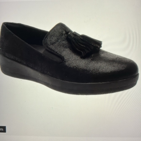 Fitflop Tassel Skate Slip On Loafers 9 - Picture 1 of 11